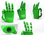 Modelo 3d de De la mano experimento 101 para impresoras 3d