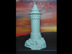  Dragon tower  3d model for 3d printers