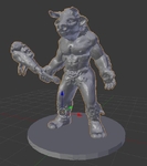  Minotaur  3d model for 3d printers