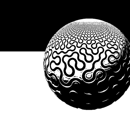 dIFS Fractal Maze Ball