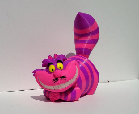  Cheshire cat  3d model for 3d printers