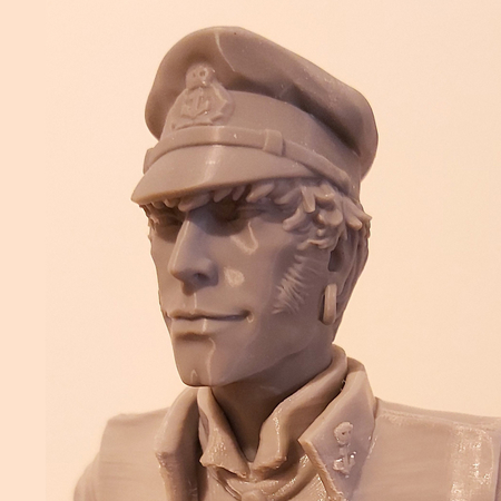  Corto maltese  3d model for 3d printers