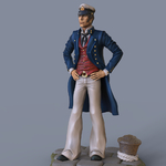 Modelo 3d de Corto maltese para impresoras 3d