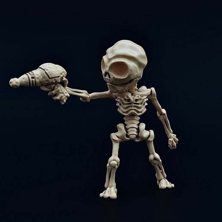 Skeletal Zeta-Reticulan Minion