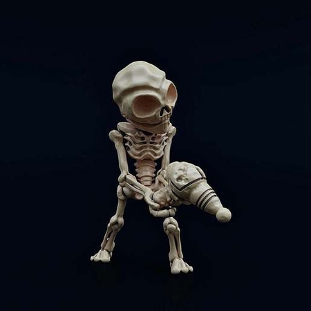 Skeletal Zeta-Reticulan Minion