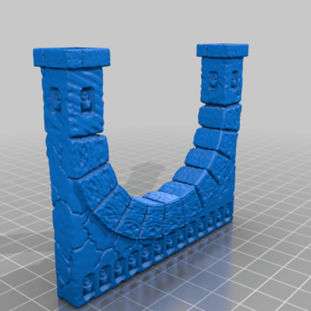 Modelo 3d de La necrópolis de arco para impresoras 3d