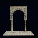  Necropolis arch  3d model for 3d printers