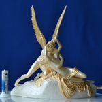  Psyche revived by cupid's kiss at the louvre, paris (remix)  3d model for 3d printers