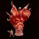  Idol of unholy symmetry  3d model for 3d printers