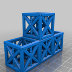 Modelo 3d de Scatterblocks: marco de acero para impresoras 3d