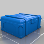  Numeric objective markers: small mag-crate  3d model for 3d printers