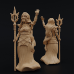  Ljosalf queen  3d model for 3d printers