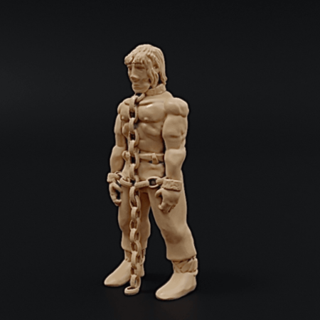  Prisoner  3d model for 3d printers