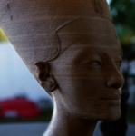 Modelo 3d de El busto de nefertiti [hueco] para impresoras 3d