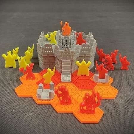  Pocket-tactics: kingdoms of hell (5th edition)  3d model for 3d printers