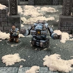  Dwarven mining robot (32mm scale)  3d model for 3d printers