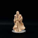 Modelo 3d de Hermano balphior, clérigo (32mm escala) para impresoras 3d