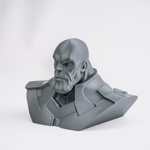 Modelo 3d de Thanos busto para impresoras 3d
