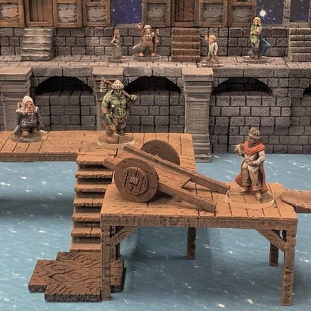 Delving Decor: Shoddy Cart (28mm/32mm scale)