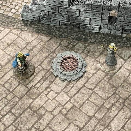 Sewer Entrance Marker (28mm/32mm scale)