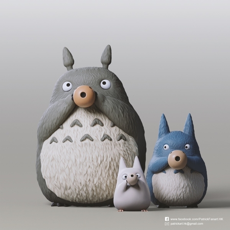 Totoro Family(My Neighbor Totoro)