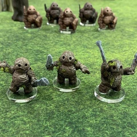 Clod Soldiers with modular hand Weapons (28mm/32mm scale)