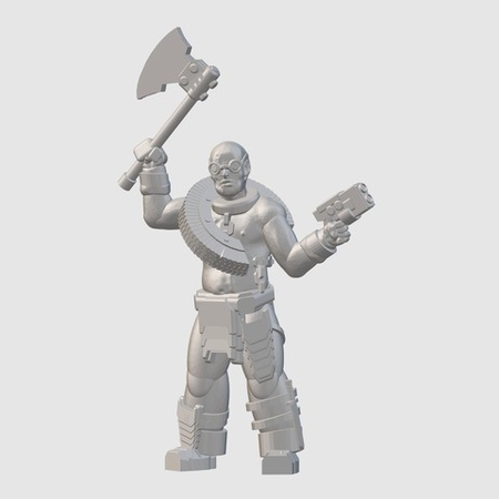 Wasteoid Scrapper (28mm/32mm scale)