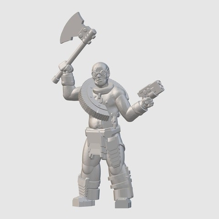 Modelo 3d de Wasteoid scrapper (28mm/32mm escala) para impresoras 3d