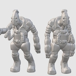  Thantoan researchers (28mm/32mm scale)  3d model for 3d printers