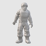  Station security officer (28mm/32mm scale)  3d model for 3d printers