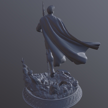 Modelo 3d de Superman para impresoras 3d