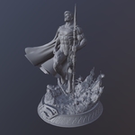  Superman  3d model for 3d printers