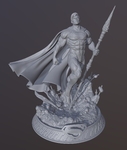  Superman  3d model for 3d printers