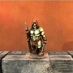  D6modular fantasy: half-orc vagabond (heroic scale)  3d model for 3d printers