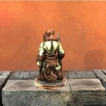  D6modular fantasy: half-orc vagabond (heroic scale)  3d model for 3d printers