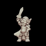  Kyn finvara: gobling (heroic scale)  3d model for 3d printers