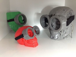  Minions goggle 2 eyes  3d model for 3d printers