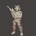 Modelo 3d de Sculptris dummies: star wars, alien rebeldes para impresoras 3d