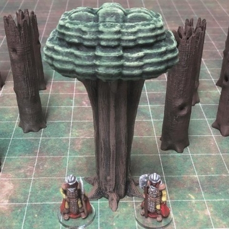 Modelo 3d de Scatterblocks: Árbol (28mm/escala heroica) para impresoras 3d