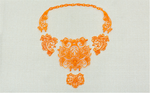  Lace statement necklace  3d model for 3d printers