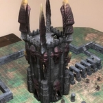  Tower of darkness (28mm/heroic scale)  3d model for 3d printers