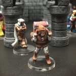  Townsfolke: porter (28mm/heroic scale)  3d model for 3d printers