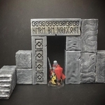 Modelo 3d de Scatterblocks: rúnico de la puerta de enlace (28mm/escala heroica) para impresoras 3d