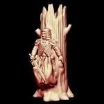  Wodeknight (28mm scale wrath & ruin preview model)  3d model for 3d printers