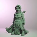 Modelo 3d de Sculptris dummies: gnomos para impresoras 3d