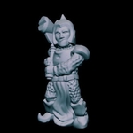  Sculptris dummies: gnomes  3d model for 3d printers