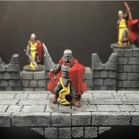 Knight (28mm scale Wrath & Ruin preview model)