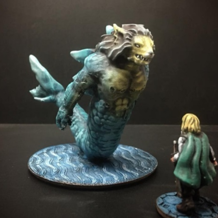 Merlion (28mm/Heroic scale)