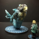  Merlion (28mm/heroic scale)  3d model for 3d printers