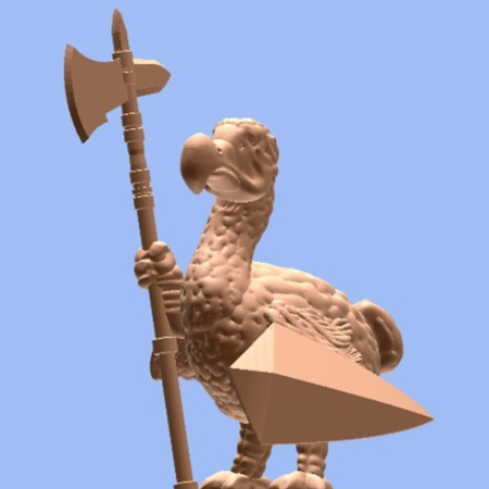 Dodo de la Guardia (28mm/escala Heroica)